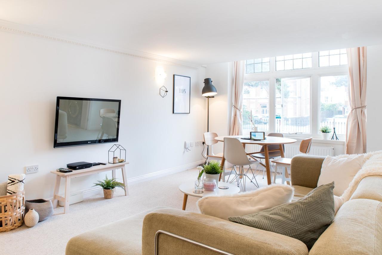 Victorian Duplex In Burlington Mansions Apartment Bournemouth Bagian luar foto